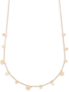 KENDRA SCOTT- OLIVE NECKLACE IN ROSE GOLD